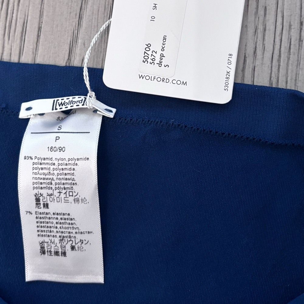NWT Wilford Fatal Dress In Deep Ocean Size S - Picture 5 of 10